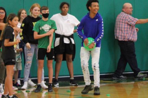 WHIPPETS CELEBRATE FIRST DAY OF SCHOOL WITH PEP RALLY