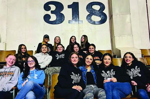 Konawa Lady Tiger basketball teams took their last trip to the Big House to witness an end to an era. Courtesy Photo