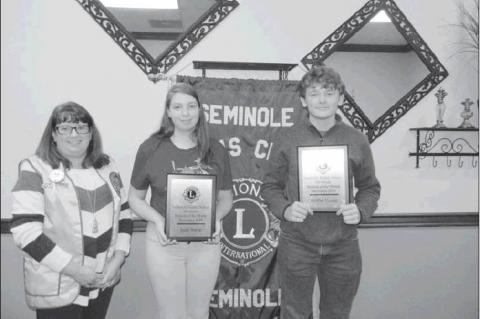 Dec. Lions Students of the Month