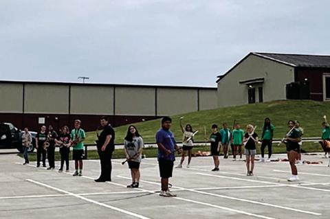 SHS Band Spends Week Prepping For New School Year