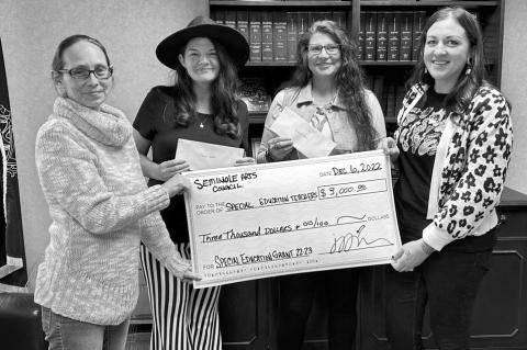 SAC Distributes First Round of Special Education Grants