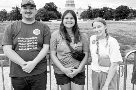 SSC GEAR UP Students Attend DC Leadership Summit