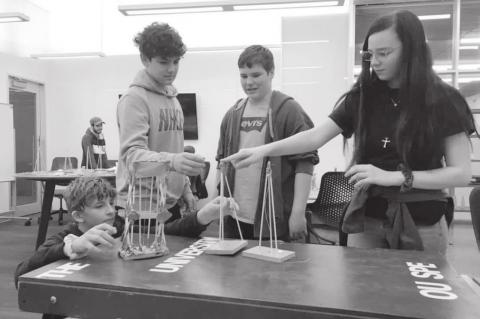 ECU Professor Pays Visit to Maud Schools