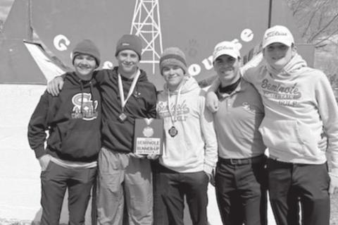 The Seminole golf team