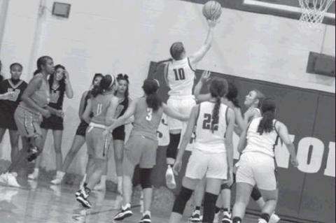 Friday Night Basketball Lights