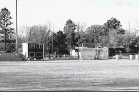 —Courtesy Photo                                A view of the Wewoka Lions Baseball Field, which is nearing completion. The Lions Club has operated the Little League baseball program in Wewoka for 70 years.