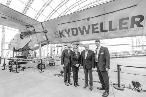 Skydweller Aero is headquartered in Oklahoma City. The aerospace company recently completed a three-day solar-powered unmanned flight with the U.S. Navy. The flight was intended to demonstrate the potential of longduration, solar-powered operations to sup