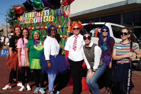 Downtown District Invaded by Ghouls, Superheroes And More