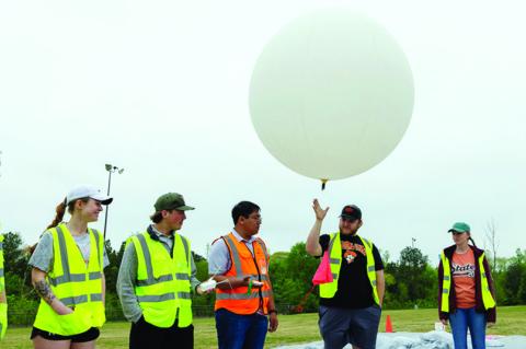 OAIRE Researchers Use Eclipse to Gather Atmospheric Data