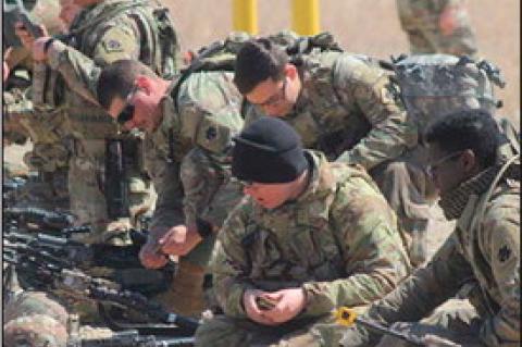 On Monday, March 27, Force Tomahawk, which is comprised of units from the 45th Infantry Brigade Combat Team,