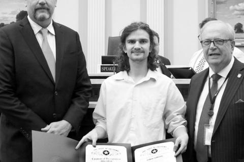 Local Students Receive Citations From Lawmakers