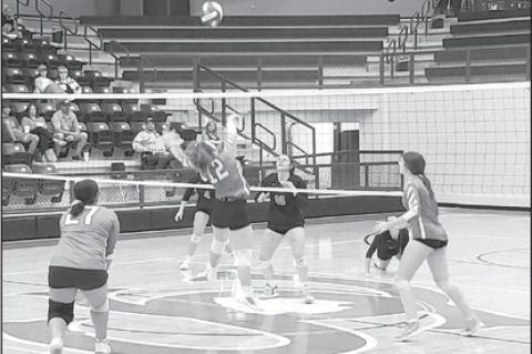 SHS Varsity Volleyball Faces North Rock Creek