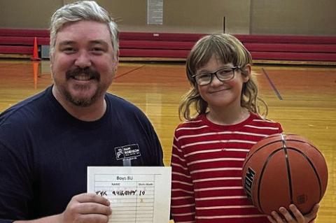 Snowman Wonderland Free Throw Winners