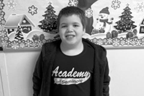 Academy of Seminole Announces Jan. Students of The Month