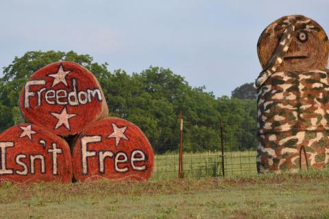 Hay Veterans, we Salute You!