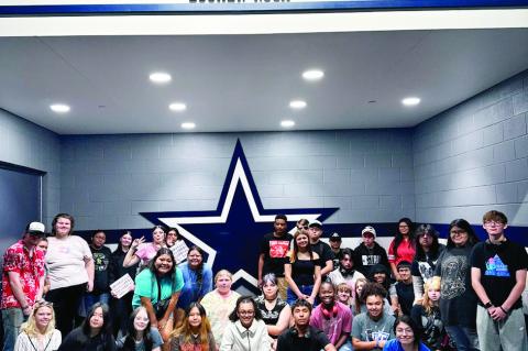 Above right: Graduated seniors from SSC’s Upward Bound Bridge program stand outside the Air Force Armament Museum in Fort Walton Beach, Florida. The museum visit was one of several educational stops during their end-ofsummer trip to prepare for college 