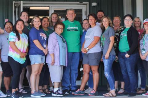 TEACHERS AND STAFF COMPLETE TRAINING