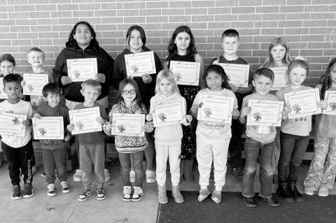 Strother Announces Students of The Month