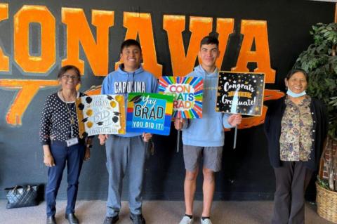 Seminole Nation Higher Ed Visits with Local Schools