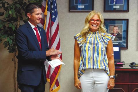 New SSC Regent Takes Oath, VP Appointed at July Meeting