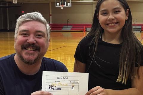 Snowman Wonderland Free Throw Winners