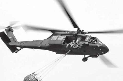 National Guard Supports Wildland Fire Fighting Mission