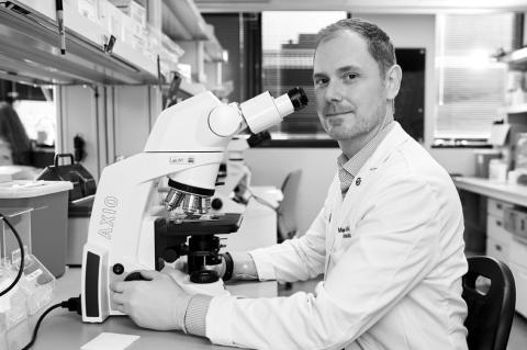 Oklahoma Medical Research Foundation physician-scientist Matlock Jeffries, M.D.