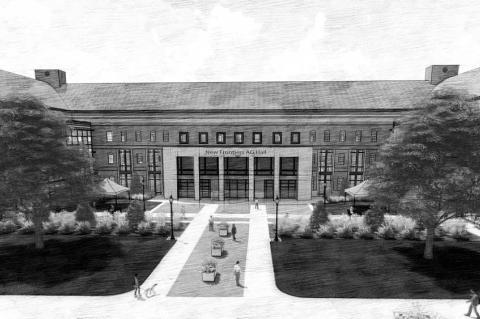 OSU New Frontiers Landscape to be Sustainable, Efficient