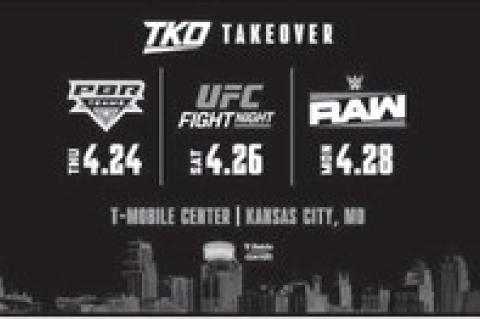 TKO Announces ‘TAKEOVER’ in Kansas City as UFC, WWE, and PBR Come to Town