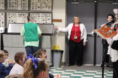 STUDENTS CELEBRATE READ ACROSS AMERICA DAY