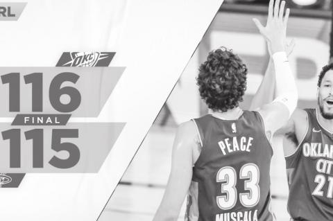 Thunder’s Win Comes Down to the Last Minute