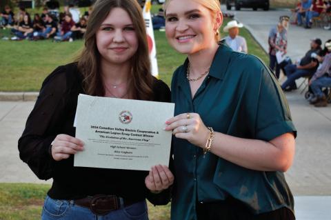 Area Students Win Scholarships in Essay Contest
