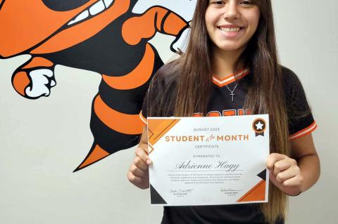 Strother Public Schools has announced the August Students of the Month