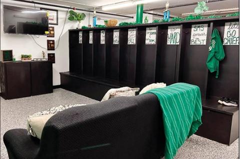 SMS Cheer Squad Upgrades Middle School Locker Rooms